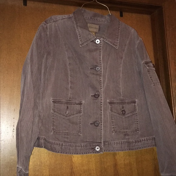EUC Brown Denim Jacket - Picture 4 of 4